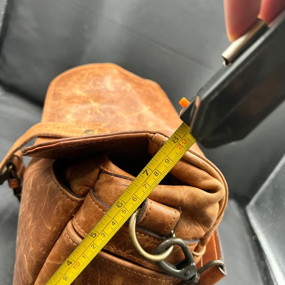 ONA The Bowery Leather Camera Bag Antique Cognac Messenger Shoulder Bag